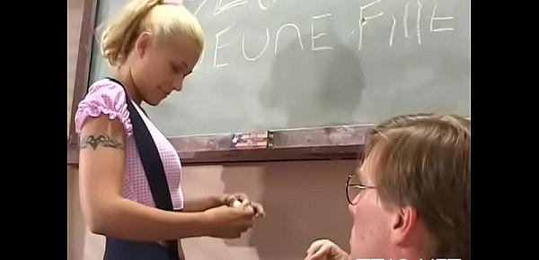  Perverted schoolgirl gets her both holes fucked hard and unfathomable
